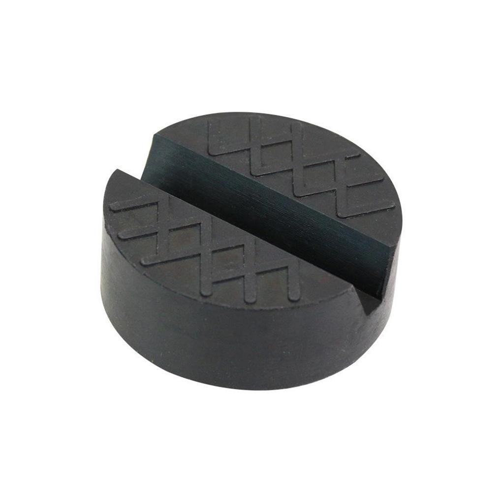 Car Jacks And Lifting Platforms Groove Professional Rubber Buffer For Sturdy Support Compact Black