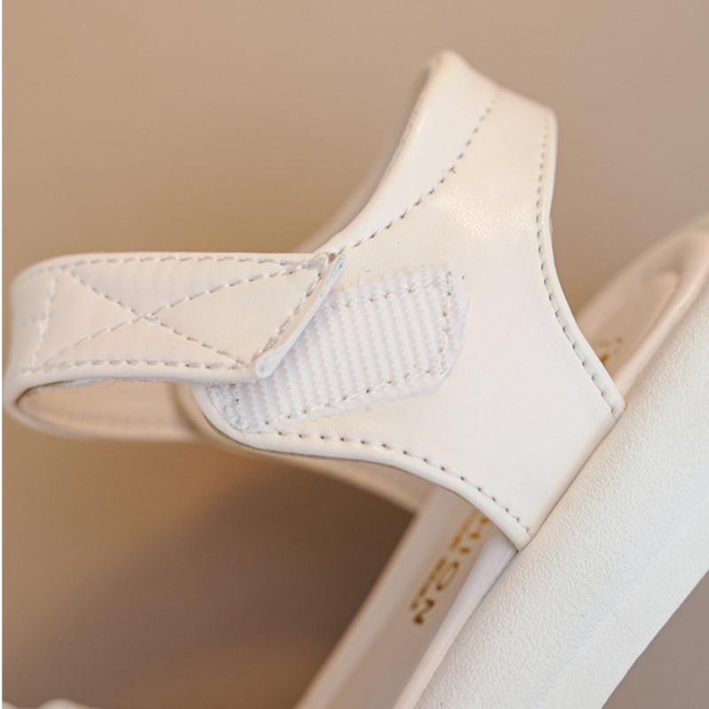 Children's Shoes, Girls' Sandals, Summer Fashion, Sports, Flat Bottomed, Medium To Large Size, Children's and Girls' School Beach Shoes