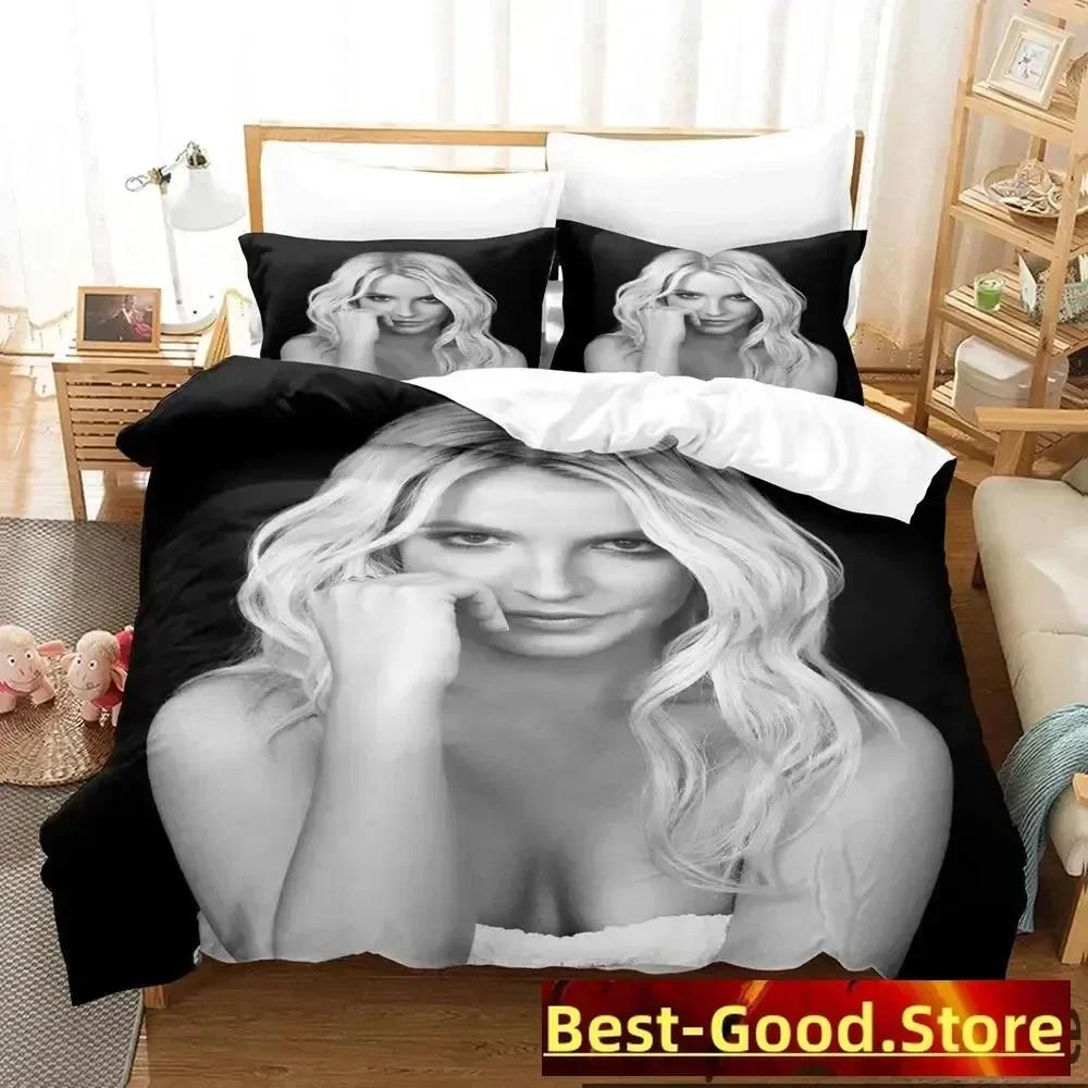 

3D Принт Постельное Белье Бритни Спирс Мальчики Девочки Полуторный Двуспальный Кинг Сайз Пододеяльник Наволочка Кровать Мальчики Взрослые Домашний Текстиль 70x133cm 2pcs