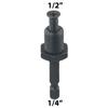 Adapter Hex Shank Male Thread Parts Replacement Steel