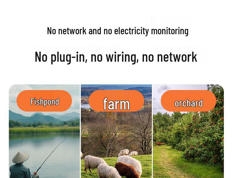 Triple Lens 4G Outdoor Camera: 360° Wide-Angle, Night Vision, Voice Intercom, Solar-Powered, Waterproof Monitoring