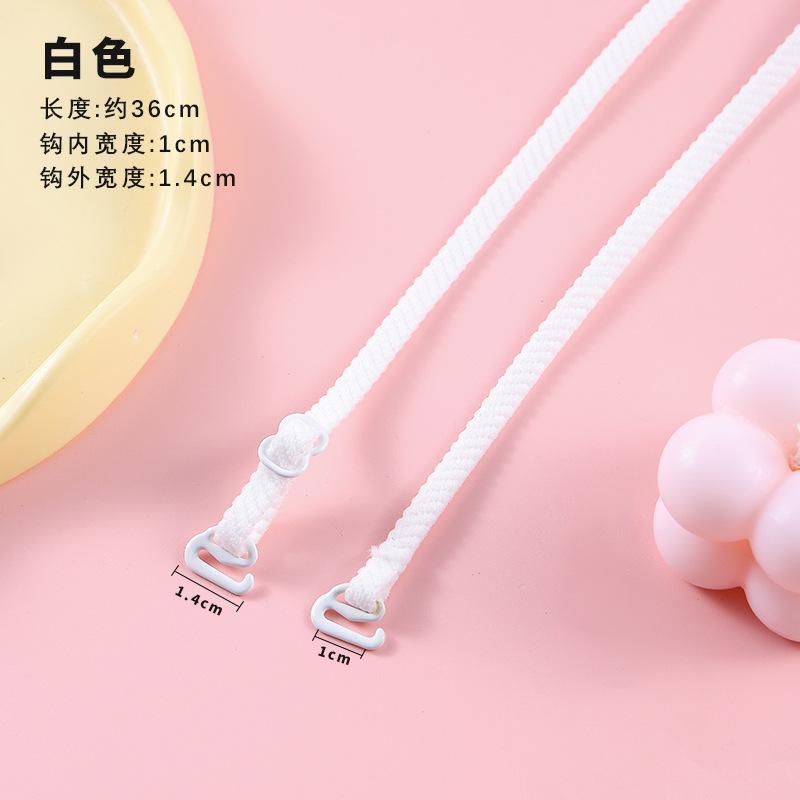 Threaded Fabric Strap Lingerie, Thin Invisible Backless Straps, Seamless, Can Be Exposed, Women's Bra Strap Cross Accessories