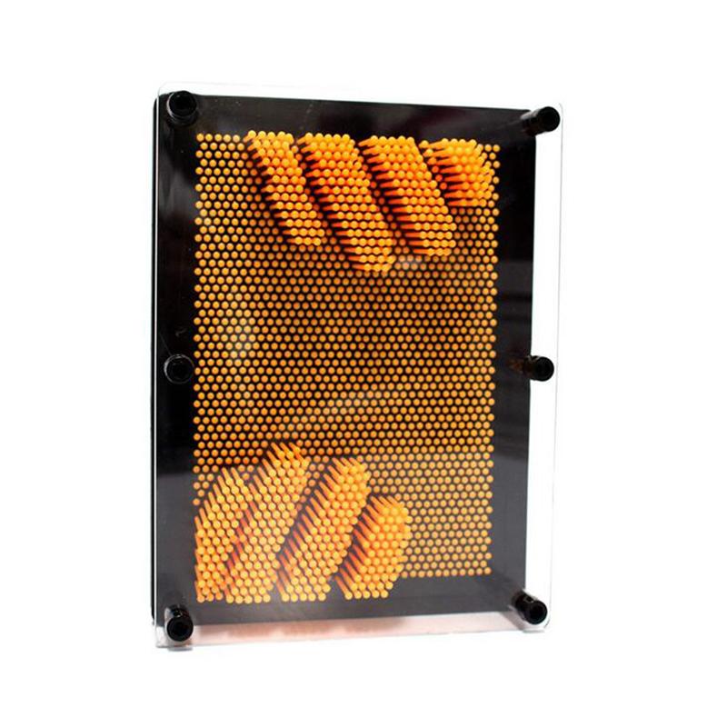 3D Clone Shape Pin Art Shoumo Colorful Model Three-Dimensional Plastic Toy