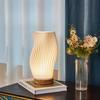 Nordic Study Bedroom Bedside Table Lamp Simple Pleated Rotating Decorative Night Light Luxury Home Creative Ornaments Gift Ideas