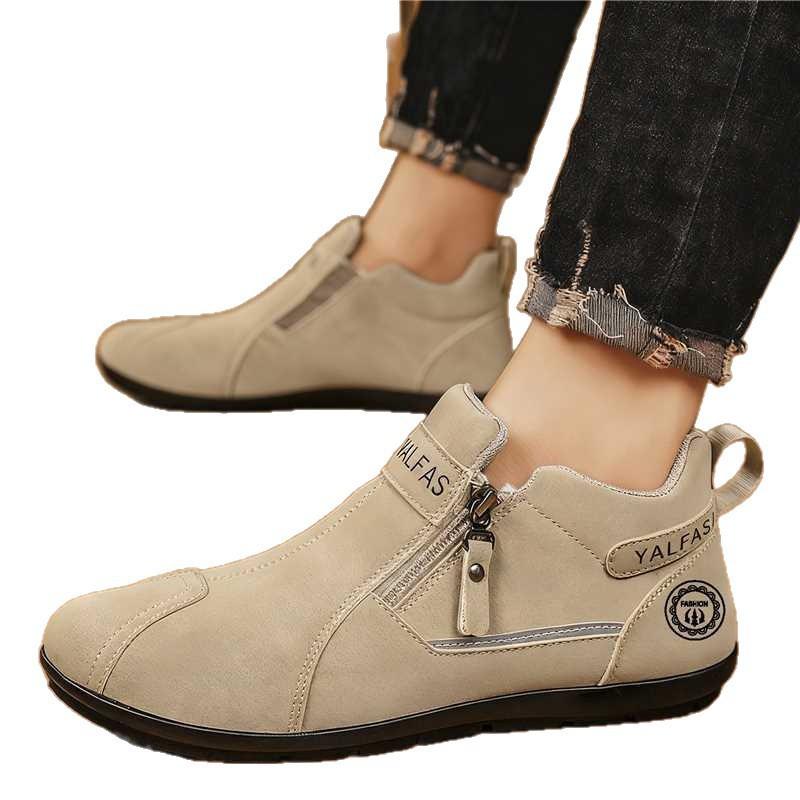 New shoes fashionable breathable men's shoes comfortable sports shoes men's beanie shoes
