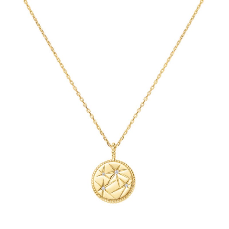 ANIA HAIE Gold Starry Charm 925 Silver Necklace N065-08G