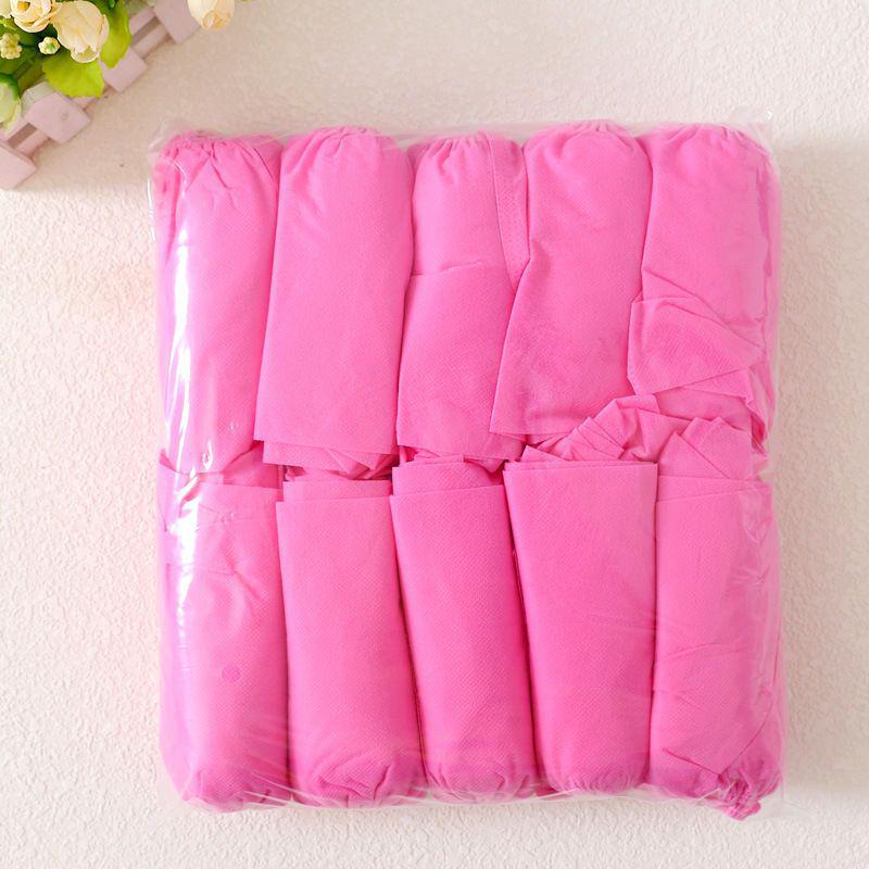 Disposable Non-Woven Shoe Covers - Wear-Resistant, Non-Slip, Dustproof, Breathable, Indoor Footwear for Students and Adults, Thickened, Free Shipping
