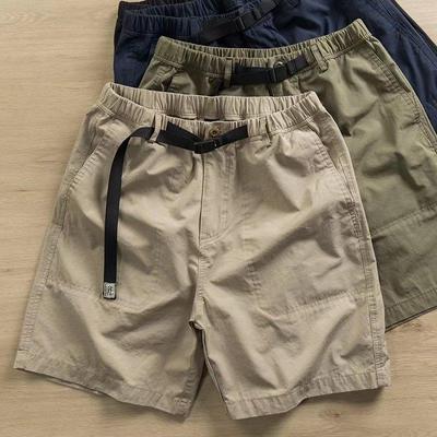 2022 Men's Casual Loose Sports Shorts with Buckle Belt