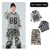 Hip Hopové tanečné oblečenie pre deti - Trendy Streetwear dresy pre chlapcov a dievčatá