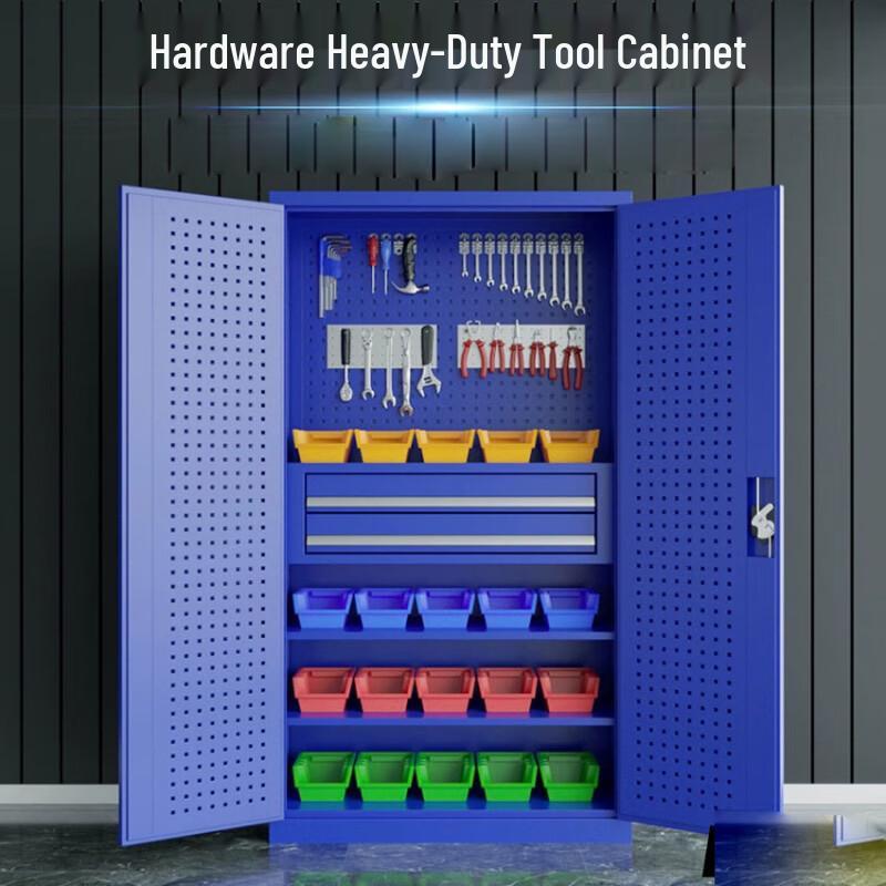 Lieve Heavy-Duty Steel Tool Storage Cabinet