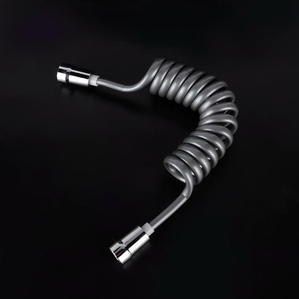 

Telephone Line Style Flexible Shower Hose Toilet Bidet Spray Bathroom Accessories G1 2