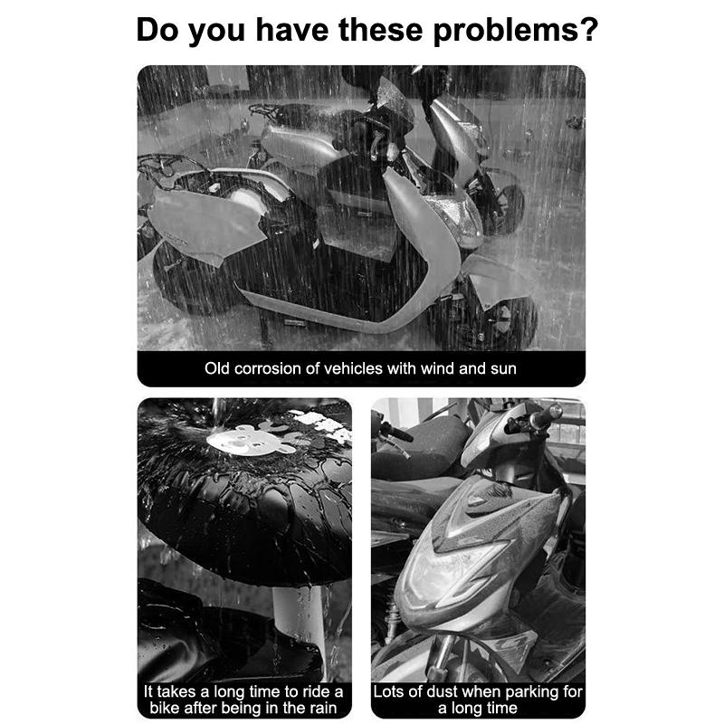 5 Pezzi Copertura Antipioggia Impermeabile per Cambio Bicicletta Copertura per Bici Moto Copertura Esterna Parasole Custodia per Bicicletta Mtb Copertura Antipolvere