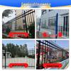Zinc Steel Perimeter Fence: Outdoor Wrought Iron Railing for Schools, Communities, and Rural Courtyards