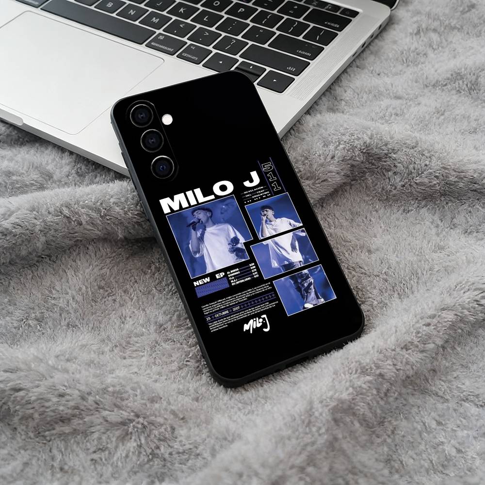 

Top Gen Z artist Singer M-Milo Phone Case For Samsung Galaxy A73,A71 A72,A70,A53,A52,A51,Soft Silicone Black Cover Samsung a40