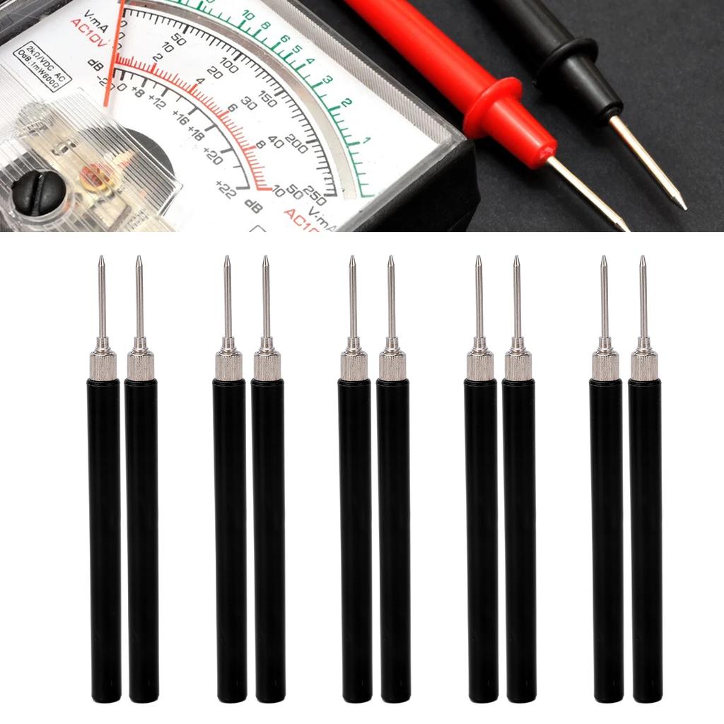 J.30015 Multimeter-Prüfspitze Lötlose Testnadel für Spannungs-Routine-Schaltkreisprüfung 30V Wechselspannung‑60V Gleichspannung 24A Strom