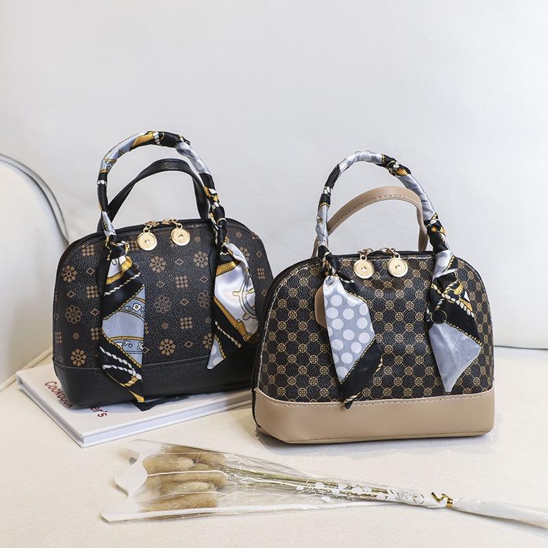 New Printed Shell Bag Women's Bag Women's Messenger Bag Handbag a Small Bag Mobile Phone Bag