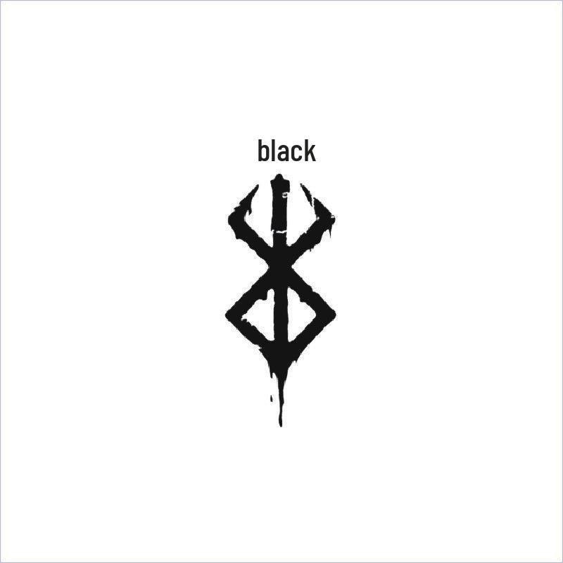 Berserk Sacrifice Tattoo Sticker: Cool, Waterproof Herbal Juice Design