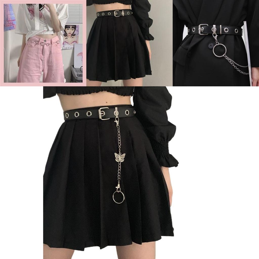 Stylish Heart Chain Waist Belt For Women Perfect For Dresses And Skirts In Silver