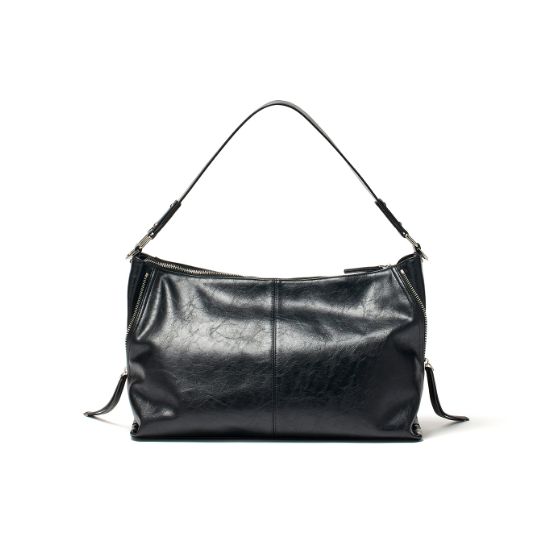 Matin Kim SIDE ZIPPER SHOULDER BAG [Original Product]