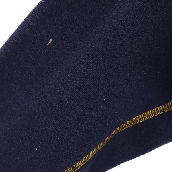 HUMAN MADE Crazy pattern Long sleeve sweat trainer S Blue Back brushed Men's Used