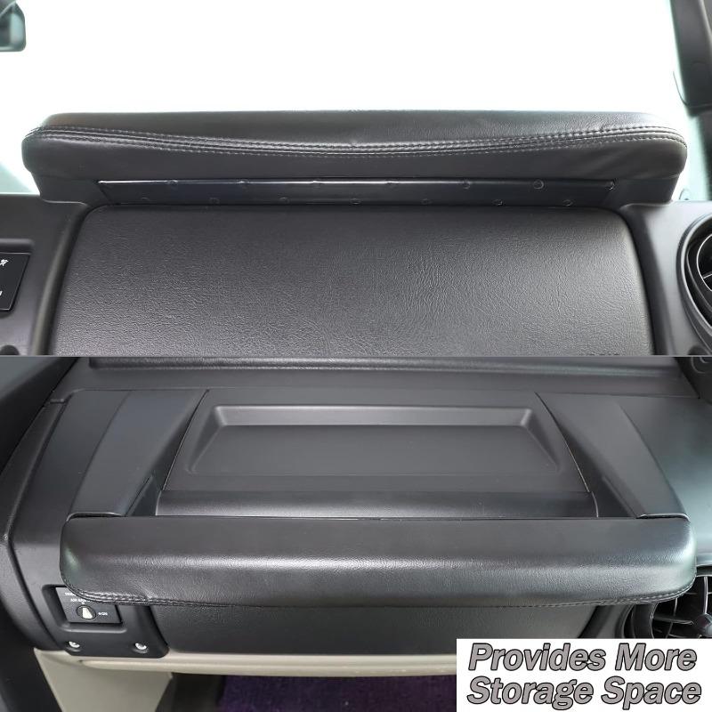 ABS Black Car Co-pilot Grab Handle Storage Box Organizer Tray For Hummer H2 2003 2004 2005 2006 2007 Interior Accessories