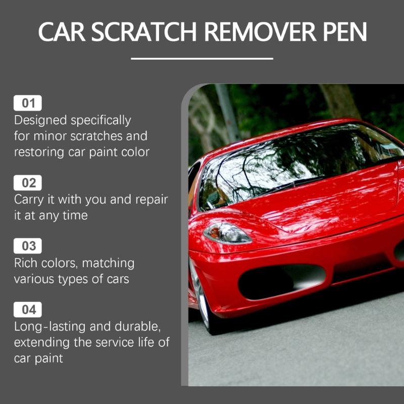 Car Surfaces Paint Maintenance Pen Touch Up Pen for Scratch Remove Car Scratch Repair Paint Pen 12ml Car Scratch Remover