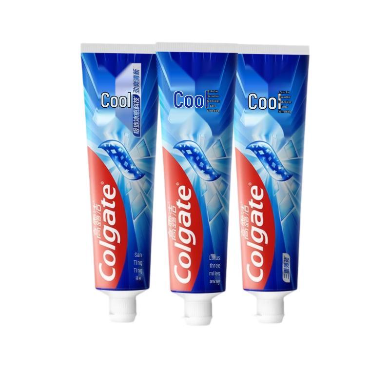 Colgate Triple Mint Icy Fresh Fluoride Toothpaste (3x120g) - Clearance