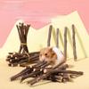 100g Hamster Sweet Bamboo Stick Molar Stick Toys Apple Twig Rabbit Dutch Pig Chewing Twig Nibble Small Pet Toy Dried Molar Toys
