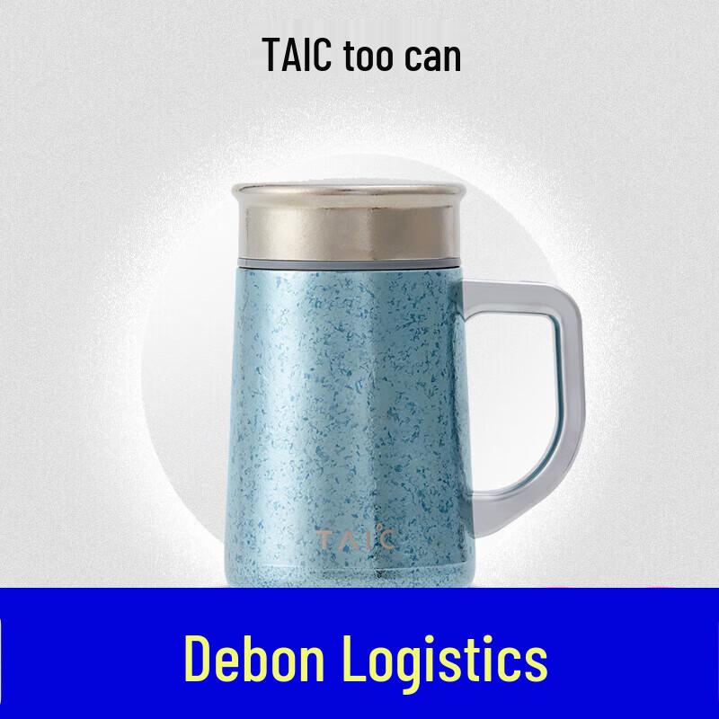 TAIC Pure Titanium Insulated Tea Cup with Handle