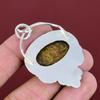 Bronzite Pendant Genuine Gemstone Pendant Decent Flower Jewelry 925 Sterling Silver Pendant Handmade Pendant Brand New Jewelry Gifts for Her