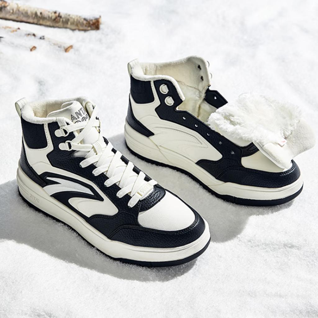 Anta Qiyuan 982 Comfortable Trendy Versatile Warm Durable High-Top Skate Shoes Men Skate Shoes 112548971-1