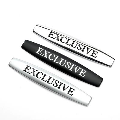 Emblemă 3d metal pentru aripi auto Logo EXCLUSIV pentru B/enz VITO C180 W205 W213 E300 E200 AMG Accesorii autocolante EXCLUSIVE