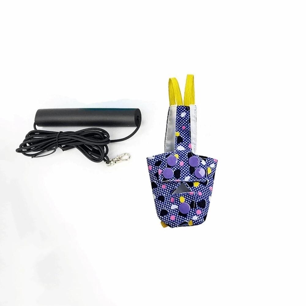 Breathable Parrot Flying Harness Adjustable Bird Flight Clothes Bird Traction Rope  Bird Training M