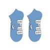 5 Pairs of Female Spring and Summer Thin Style Breathable Personality with Shallow Mouth Low Help Boat Socks