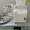 Simple Toast Shape Tissue Box Minimalist Napkin Paper Holder Organizer for Home Office Car Desktop Decoration