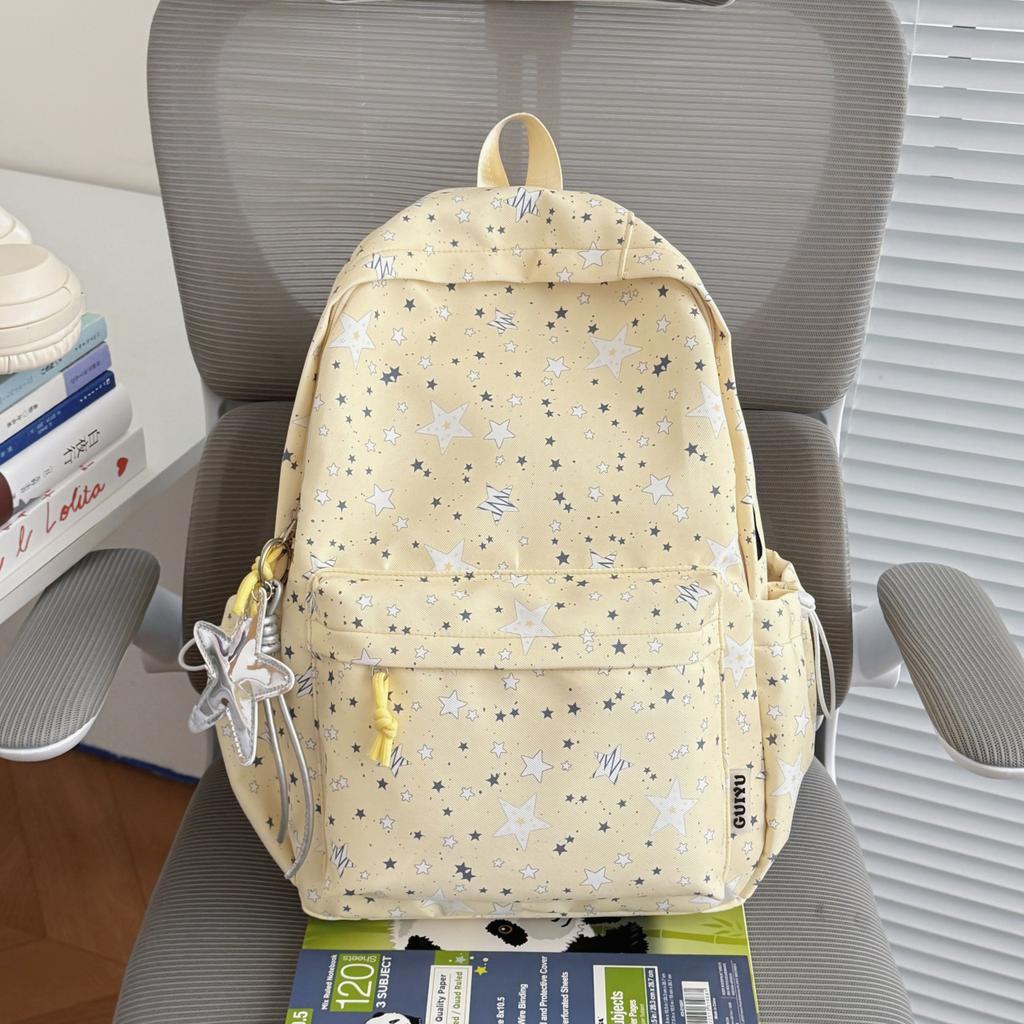 Schoolbag new high-value student schoolbag fresh and sweet student schoolbag light travel student schoolbag large capacity backpack