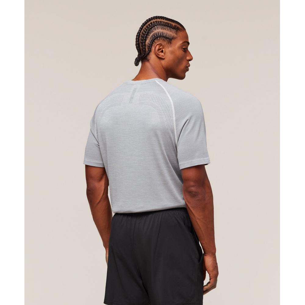 Gymshark VersaTile Seamless T shirT lighT Grey Smokey Grey A3b2u Gb8v
