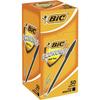 Bic Economy Pen Medium Ballpoint (50pk) (Black)
