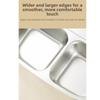 Leak Proof Stainless Steel  Lunch Box Reusable Student Meal Plate Portable Food Container  Picnic
