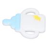 Baby Teether Cartoon Bottle Shape One Piece Soft Flexible Baby Silicone Teether Baby Teething Chew Toys
