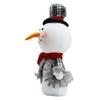 Delicate Christmas Snowman Doll Cartoon Cute Snowman Figure Christmas Window Decoration  Kids Toys