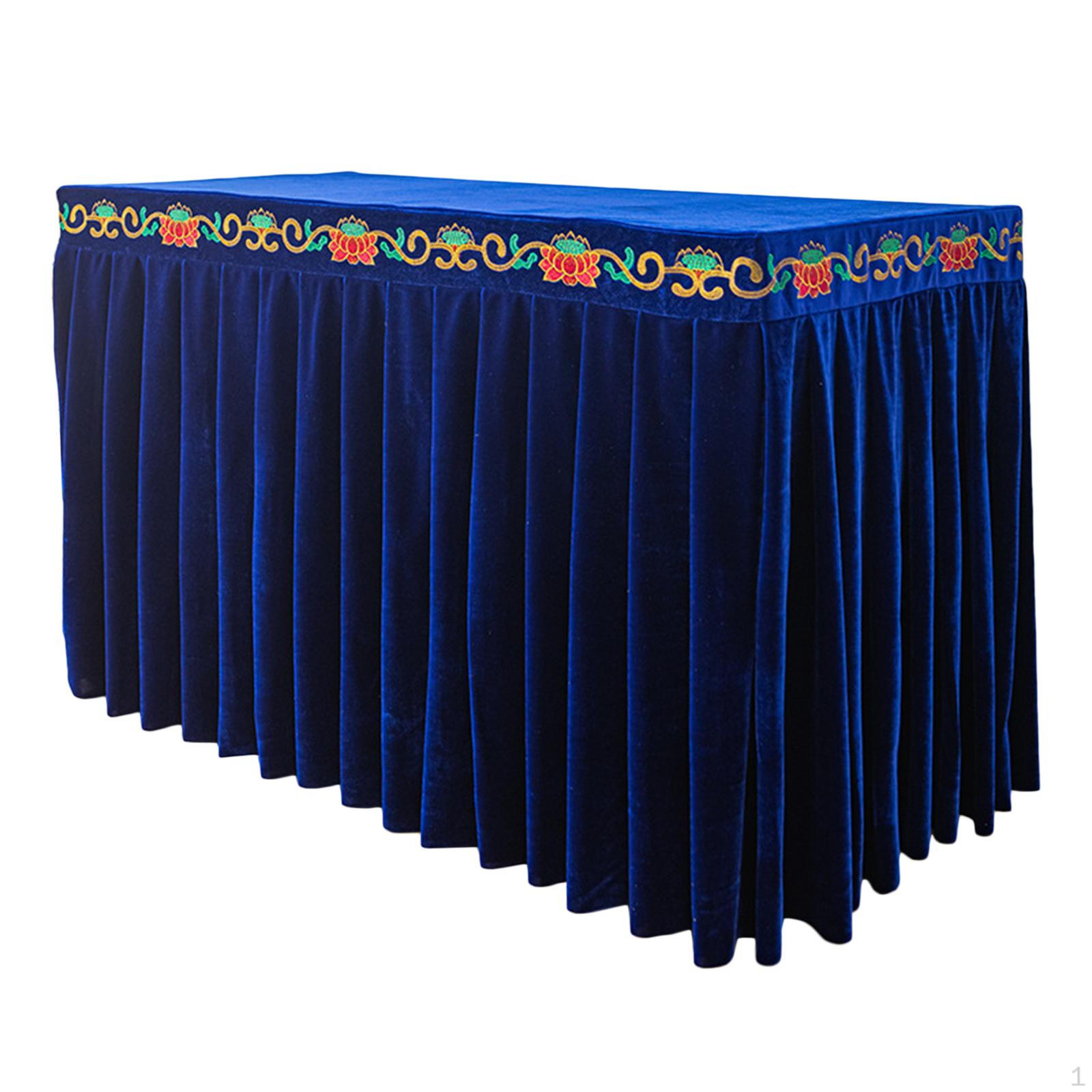 

Чехол для стола Lotus Blossom для элегантного декора столовой Blue Lotus