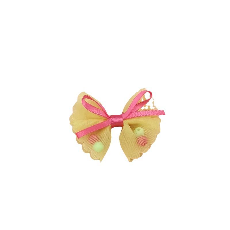 Crown Pet Bow Hair Clip Dog Head Accessories Maltese Yorkshire Cat Hair Clip Puppy Clip