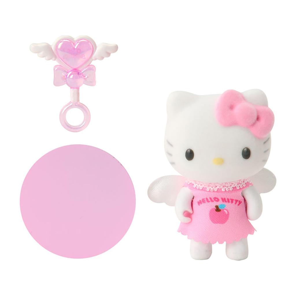 Sanrio Beflockte Puppe Angel Friends Hello Kitty 396630 (Pitatto Mini)