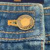 LOUIS VUITTON Domestic regular FGPA23DHM Monogram patch denim pants jeans Bottoms 36 blueUsed