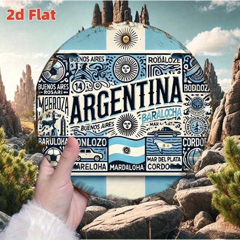 Pastoral Style Metal Decorative Painting for Farms & Cafes
