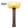 Large Dog Enrichment Toys Interactive Squeaky Hammer Toy with Built-in Tennis Ball for Medium And Dogs, Fetch Games Dogs Sound Making Puppy