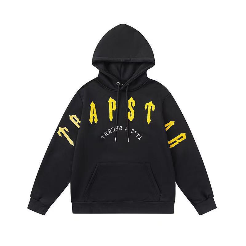 Mens Oversized Hooded Sweatshirt Jogger Set With Embroidered Letter Streetwear Casual Outfit