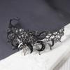 Vintage Black Color Moon Tiara Vintage Style Luxury Design Queen Crown Elegant Hair Jewelry Accessories Star Headpiece for Women