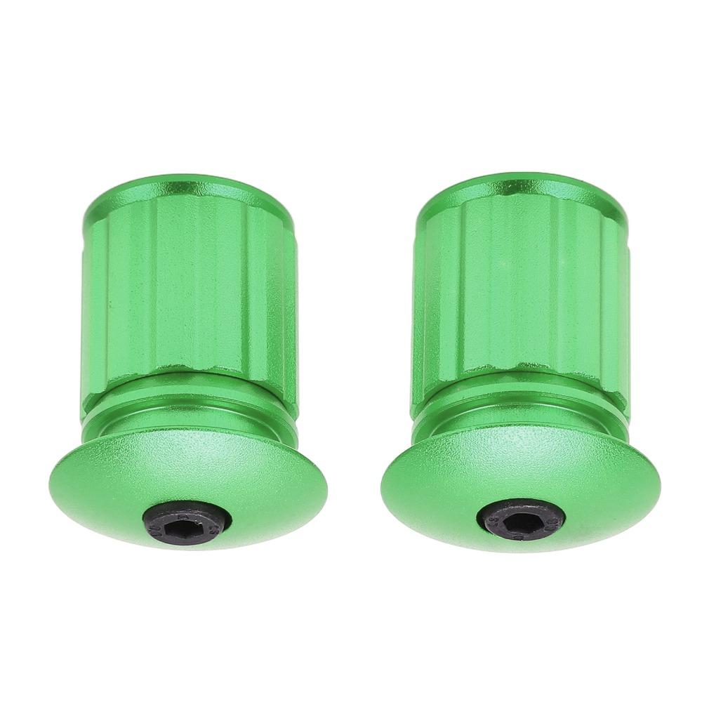 1 Pair Aluminum Material Bike Expansion Bar Plug Bike Handle Grip End Caps  Bike Accessories